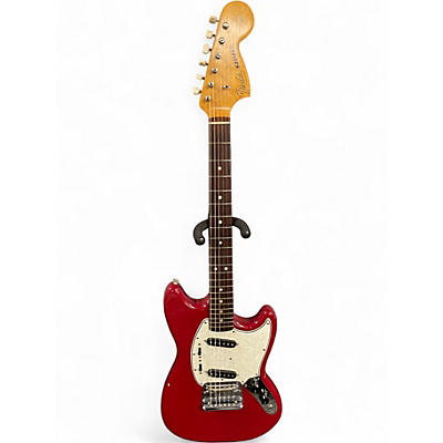 Vintage 1965 Fender Mustang Red Solid Body Electric Guitar