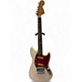 Vintage 1965 Fender Mustang White Solid Body Electric Guitar White