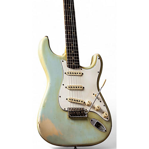 Vintage 1965 Fender STRATOCASTER Sonic Blue Solid Body Electric Guitar Sonic Blue