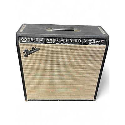 Vintage 1965 Fender Super Reverb 4x10 Tube Guitar Combo Amp