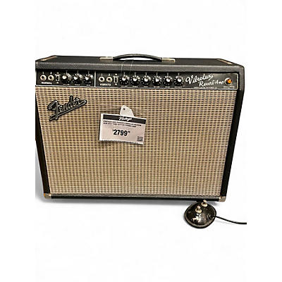 Vintage 1965 Fender Vibrolux Reverb 40W 2x10 Tube Guitar Combo Amp
