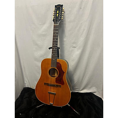 Gibson Vintage 1965 Gibson B45N Natural 12 String Acoustic Guitar