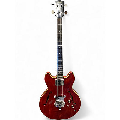 Vintage 1965 Gibson EB2 Heritage Cherry Electric Bass Guitar