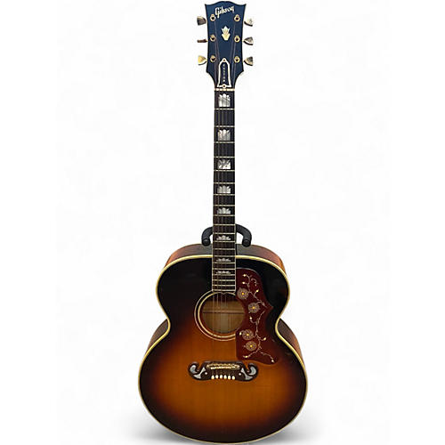 Vintage 1965 Gibson J200 3 Color Sunburst Acoustic Guitar 3 Color Sunburst