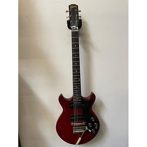 Gibson Vintage 1965 Gibson Melody Maker Cherry Solid Body Electric Guitar Cherry