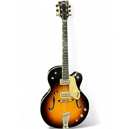 Vintage 1965 Gretsch Guitars 6192 Country Club Sunburst Hollow Body Electric Guitar Sunburst