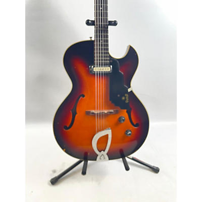 Guild Vintage 1965 Guild T100 Sunburst Hollow Body Electric Guitar