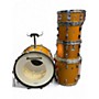 Vintage 1965 Ludwig 5 Piece Hollywood Shell Pack Orange Sparkle Drum Kit Orange Sparkle