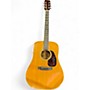 Vintage 1965 Martin D-28 Natural Acoustic Electric Guitar Natural
