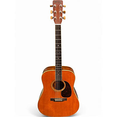 Vintage 1965 Martin D35 Natural Acoustic Guitar