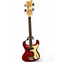 Vintage 1965 Mosrite VENTURES BASS Red Electric Bass Guitar Red