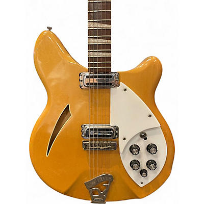Vintage 1965 Rickenbacker 360 Mapleglo Natural Hollow Body Electric Guitar