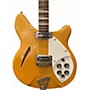 Vintage 1965 Rickenbacker 360 Mapleglo Natural Hollow Body Electric Guitar Natural