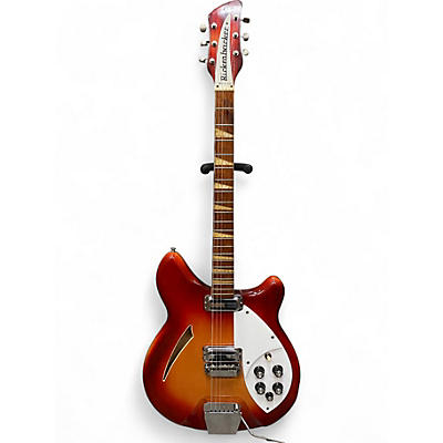 Vintage 1965 Rickenbacker 365 Fireglo Hollow Body Electric Guitar
