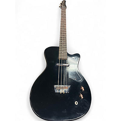 Vintage 1965 Silvertone MODEL 1444 BLACK Electric Bass Guitar