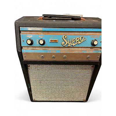 Vintage 1965 Supro s6616 Tube Guitar Combo Amp
