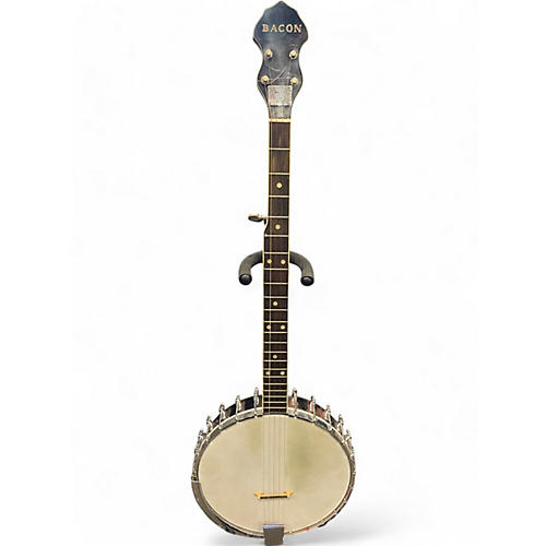 Vintage 1966 Bacon & Day TENOR OPEN BACK BANJO Natural Banjo Natural