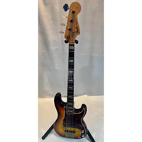 Fender Vintage 1966 Fender 1966 PRECISON BASS Faded Sunburst Electric Bass Guitar faded sunburst