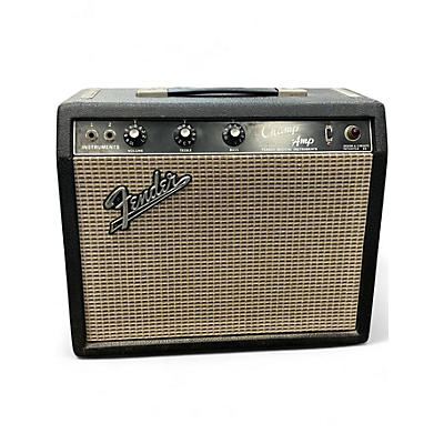 Vintage 1966 Fender Champ Amp Tube Guitar Combo Amp