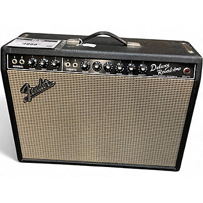 Vintage 1966 Fender Deluxe Reverb Tube Guitar Combo Amp