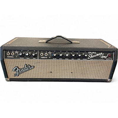 Vintage 1966 Fender Dual Showman Tube Guitar Amp Head