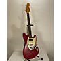 Vintage Fender Vintage 1966 Fender Duo Sonic II Red Solid Body Electric Guitar Red