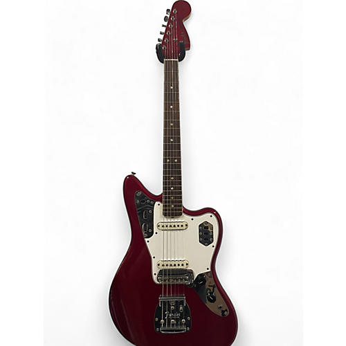 Vintage 1966 Fender Jaguar CAR Candy Apple Red Solid Body Electric Guitar Candy Apple Red
