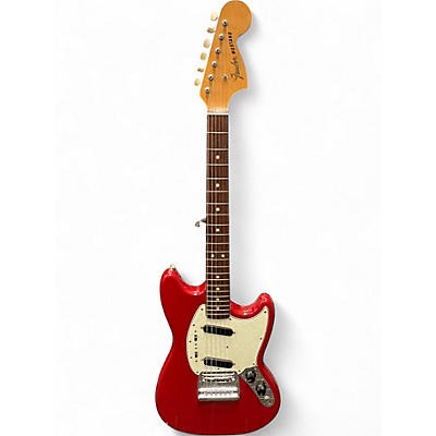 Vintage 1966 Fender Mustang Dakota Red Solid Body Electric Guitar