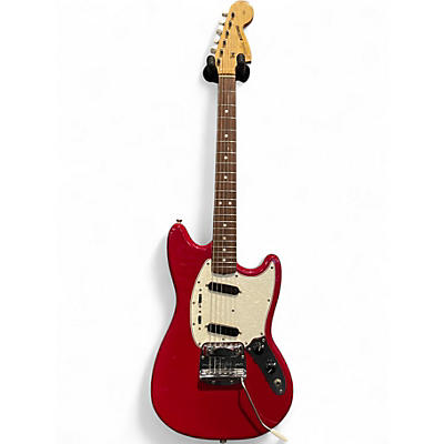 Vintage 1966 Fender Mustang RED Solid Body Electric Guitar