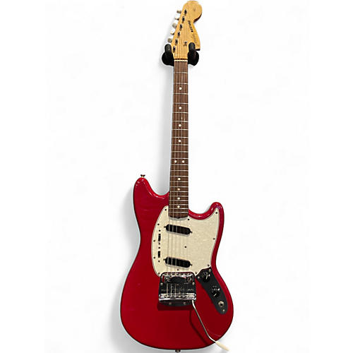 Vintage 1966 Fender Mustang RED Solid Body Electric Guitar RED