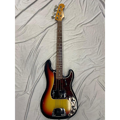 Fender Vintage 1966 Fender P BASS Sunburst Electric Bass Guitar