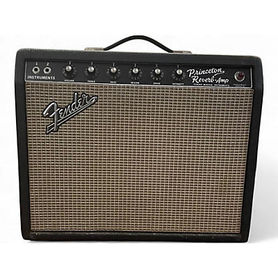 Vintage 1966 Fender Princeton Reverb Tube Guitar Combo Amp