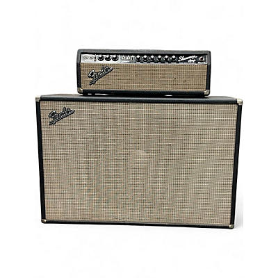 Vintage 1966 Fender SHOWMAN AMP HEAD WITH CABINET Tube Guitar Amp Head