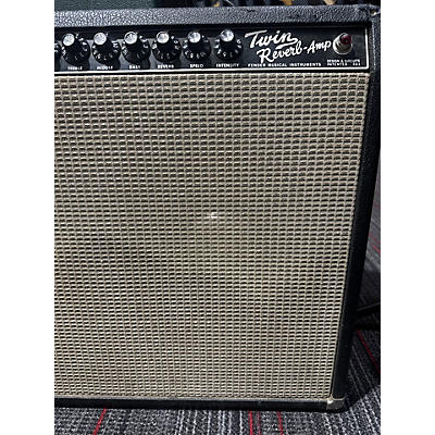 Fender Vintage 1966 Fender TWIN REVERB Tube Guitar Combo Amp