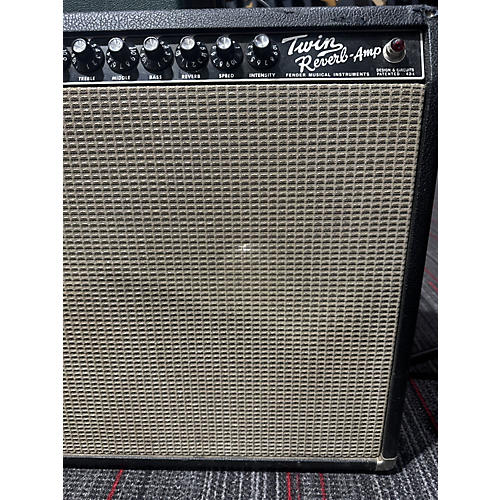 Fender Vintage 1966 Fender TWIN REVERB Tube Guitar Combo Amp