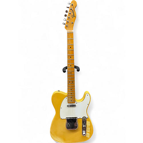 Vintage 1966 Fender Telecaster Butterscotch Solid Body Electric Guitar Butterscotch