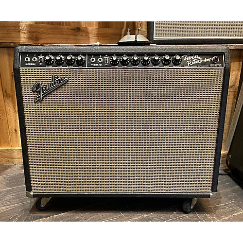 Fender Vintage 1966 Fender Twin Reverb 2x12 Tube Guitar Combo Amp