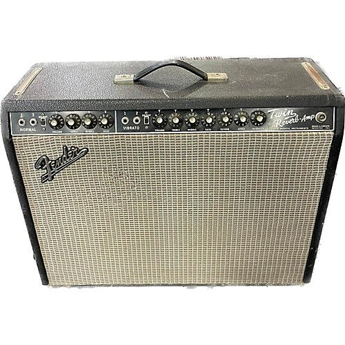 Fender Vintage 1966 Fender Twin Reverb 2x12 Tube Guitar Combo Amp