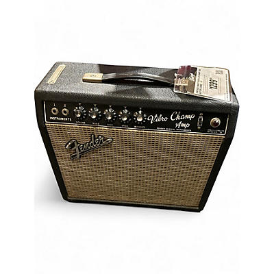 Vintage 1966 Fender VIBRO CHAMP Tube Guitar Combo Amp