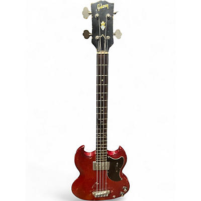 Vintage 1966 Gibson 1966 EB-0 Bass  Cherry Electric Bass Guitar