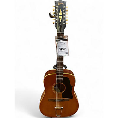 Vintage 1966 Gibson B45-12 Cherry Sunburst 12 String Acoustic Guitar