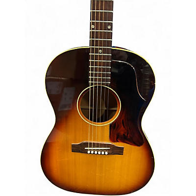 Vintage 1966 Gibson LG1 Cherry Sunburst Acoustic Guitar