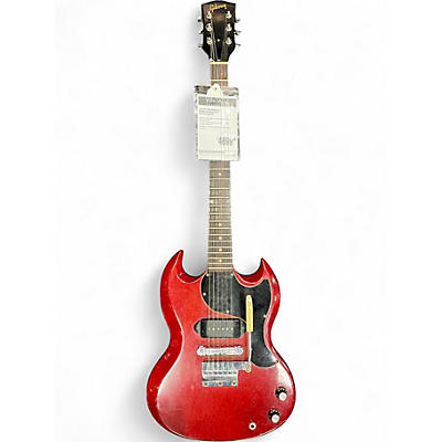 Vintage 1966 Gibson SG Junior Red Solid Body Electric Guitar