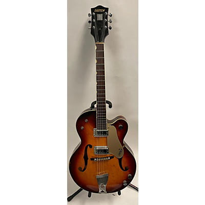 Gretsch Guitars Vintage 1966 Gretsch Guitars 6124 Vintage Sunburst Hollow Body Electric Guitar