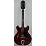 Vintage Guild Vintage 1966 Guild Starfire Worn Cherry Hollow Body Electric Guitar Worn Cherry