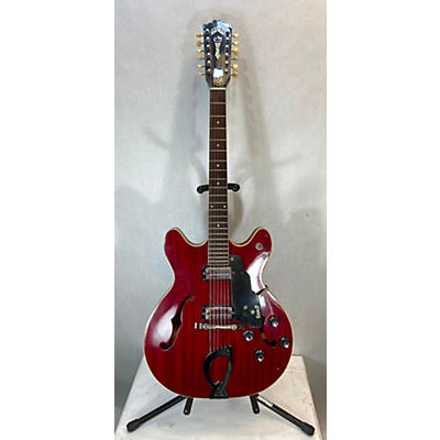 Guild Vintage 1966 Guild Starfire XII Cherry Hollow Body Electric Guitar