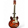 Vintage 1966 Harmony C72 2 Tone Sunburst Hollow Body Electric Guitar 2 Tone Sunburst