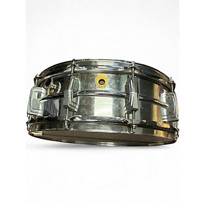 Vintage 1966 Ludwig 14in Superphonic Metallic Silver Drum