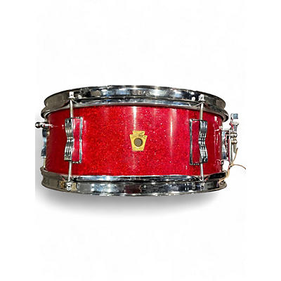 Ludwig Vintage 1966 Ludwig 14in pioneer  red sparkel Drum