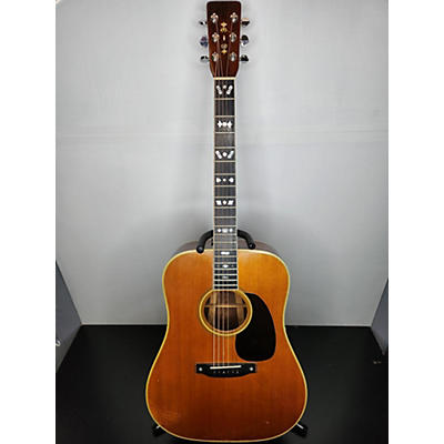 Martin Vintage 1966 Martin D35 Natural Acoustic Guitar